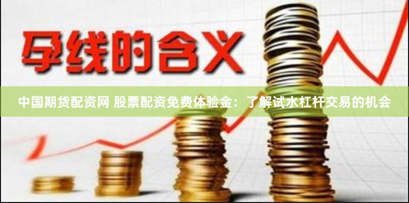 中国期货配资网 股票配资免费体验金：了解试水杠杆交易的机会